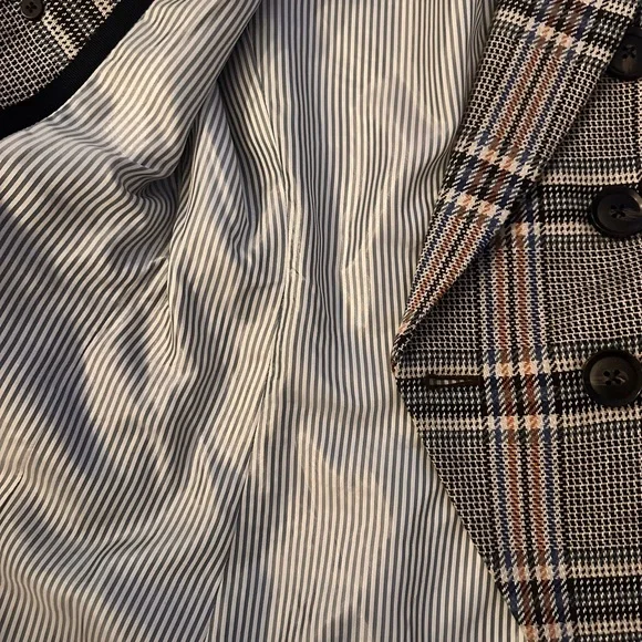 Veronica Beard miller plaid Dickey jacket. Size 00